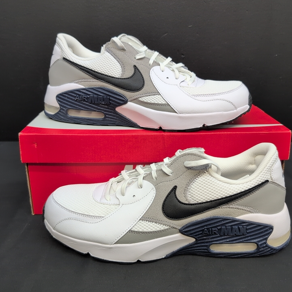 Nike Air Max Excee Men's Sneakers US 13 White Light Smoke Grey FZ5486-104